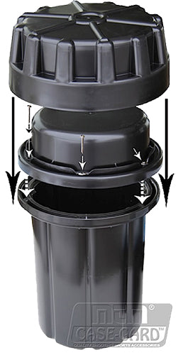 MTM SAC SURVIVOR AMMO CAN BLK
