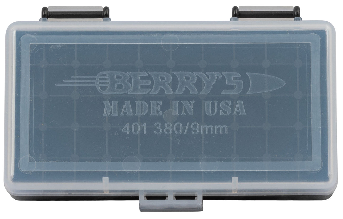 BERRYS 71933 401 AMMO BX 380/9MM 50R CLR/BK