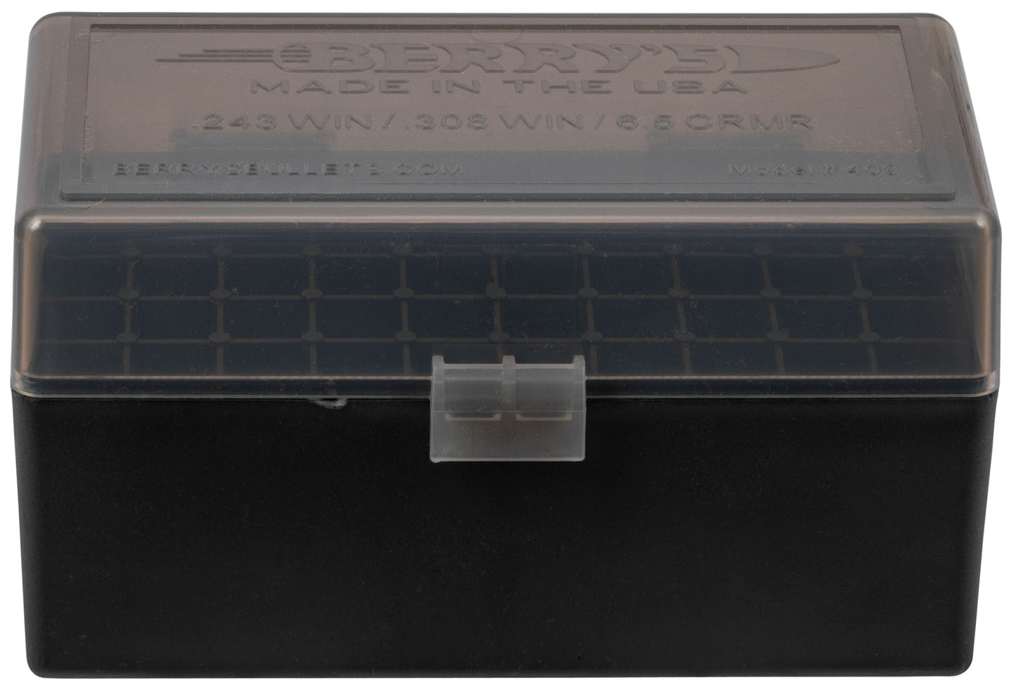 BERRYS 46826 409 AMMO BOX 243/308 50R SMK/BK