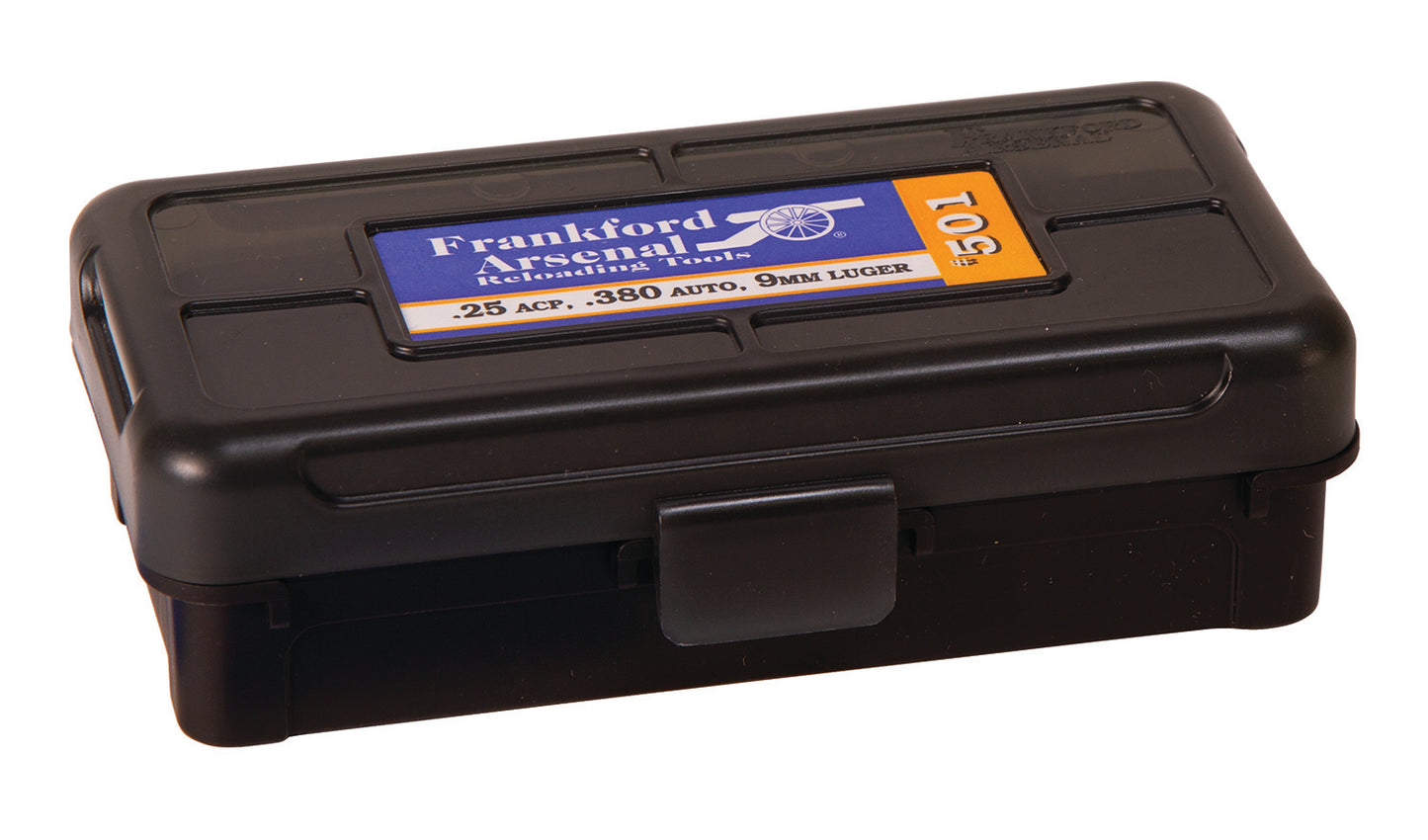 FRANK 1083783 HINGE TOP AMMO BOX 25 380 9MM 50R