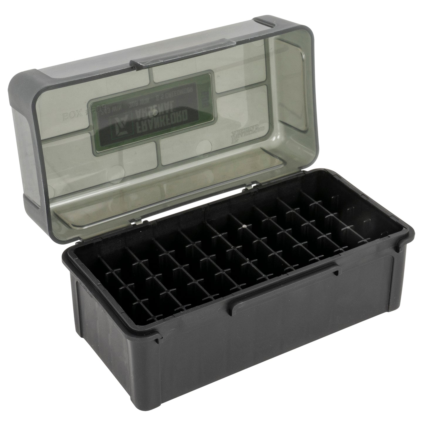 FRANK 1083788 HINGE TOP AMMO BOX 243,308,6.5 50R