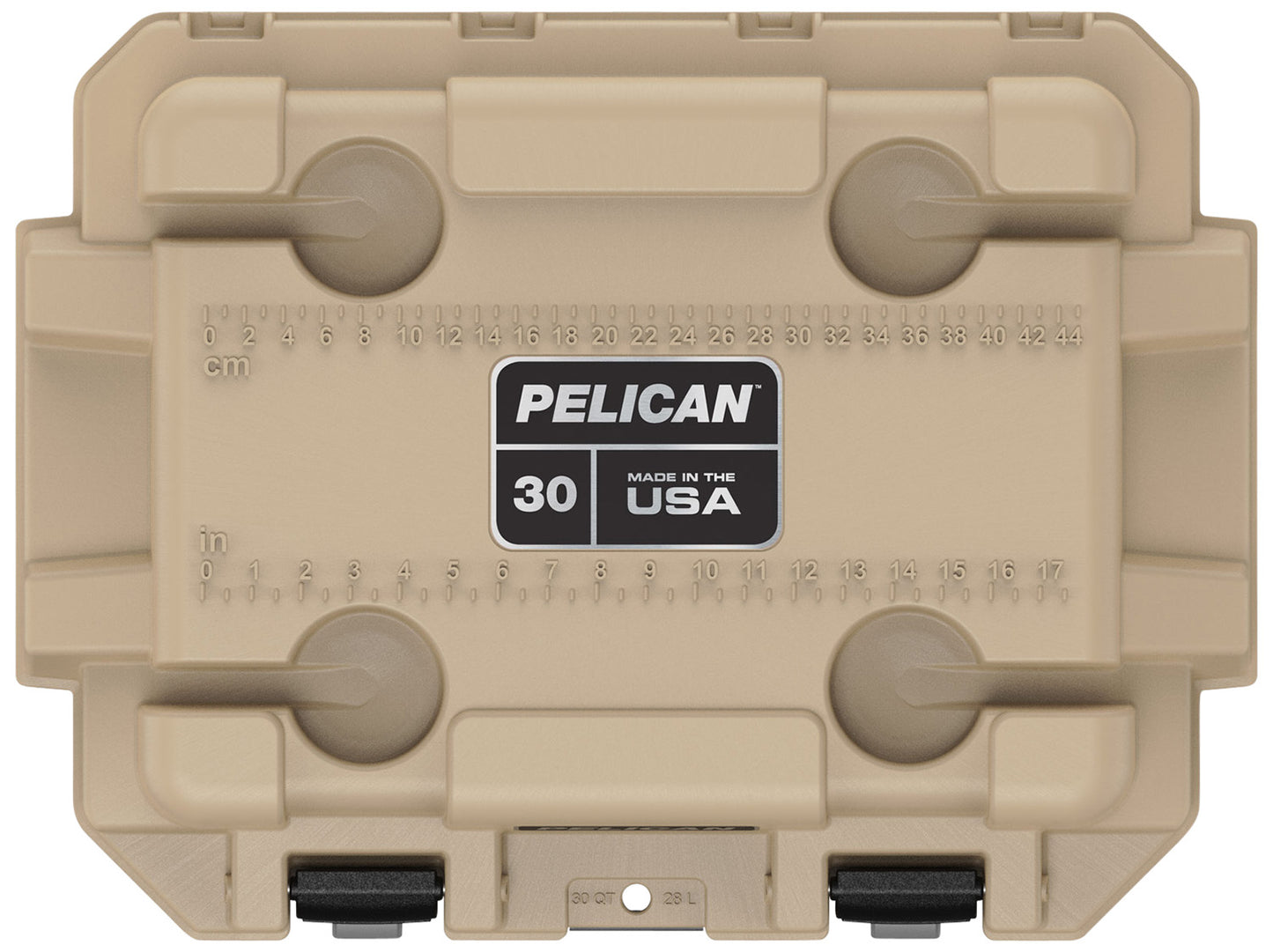 PELICAN 30Q-1-TANWHT 30QT ELITE COOLER TAN/WHT