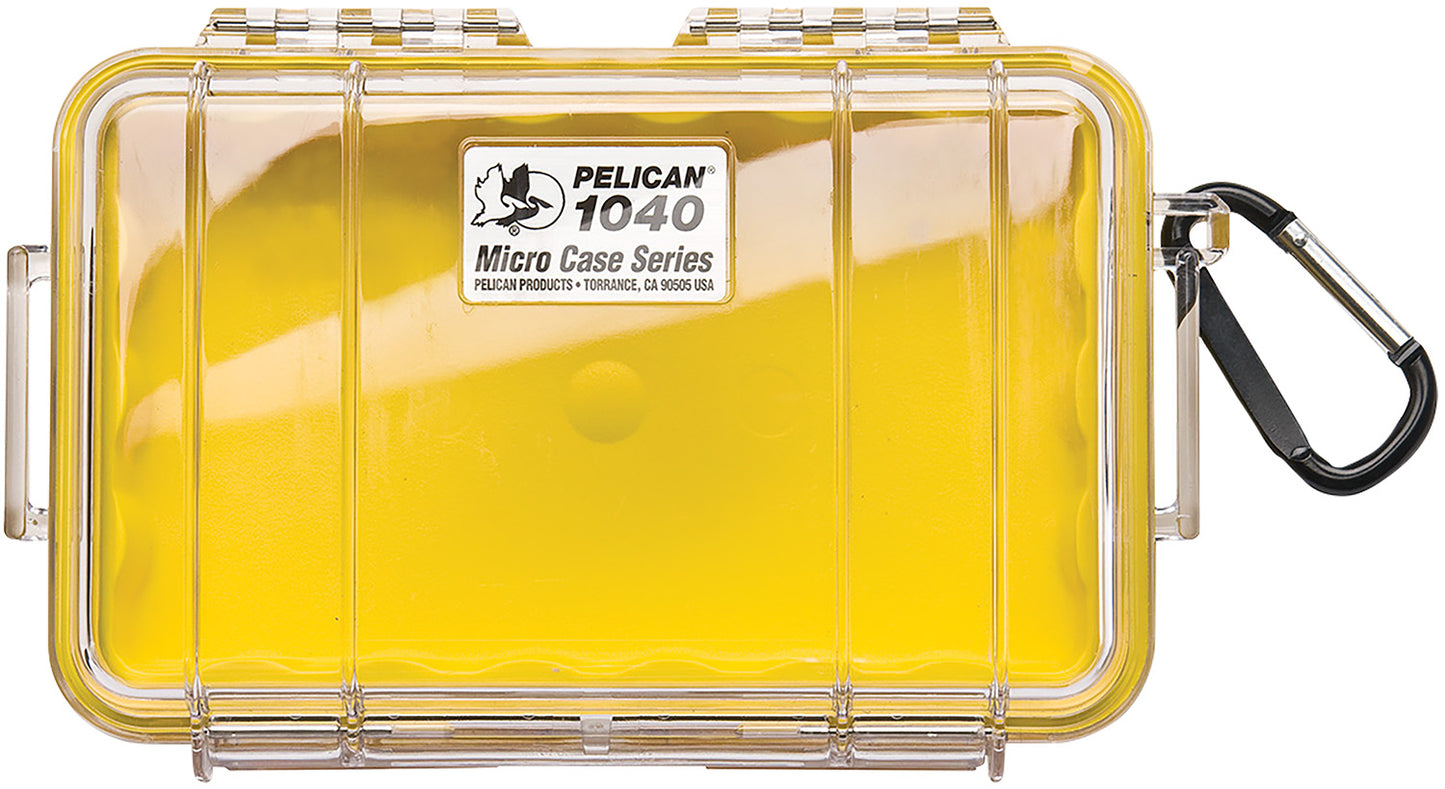 PELICAN 1040-027-100 MICRO CASE 7X11X9 YW/CLR