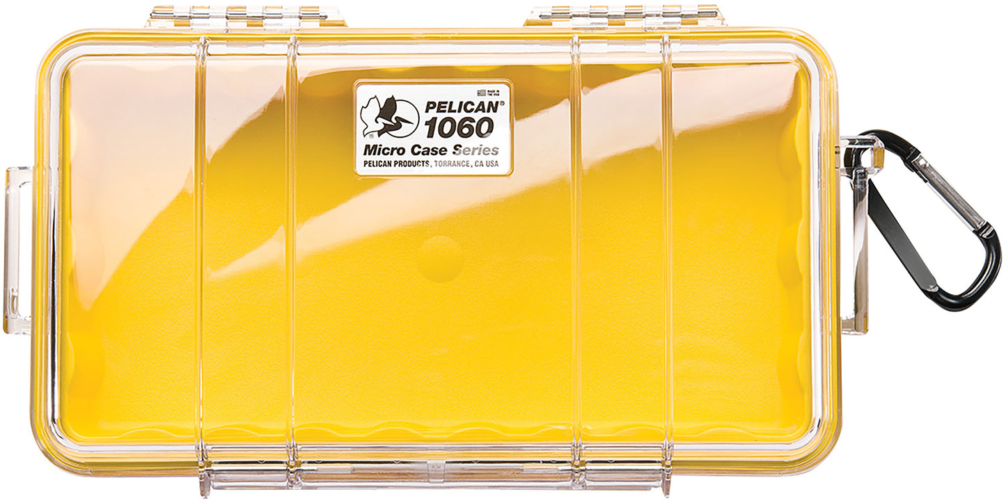PELICAN 1060-027-100 MICRO CASE 11X8X10 YW/CLR