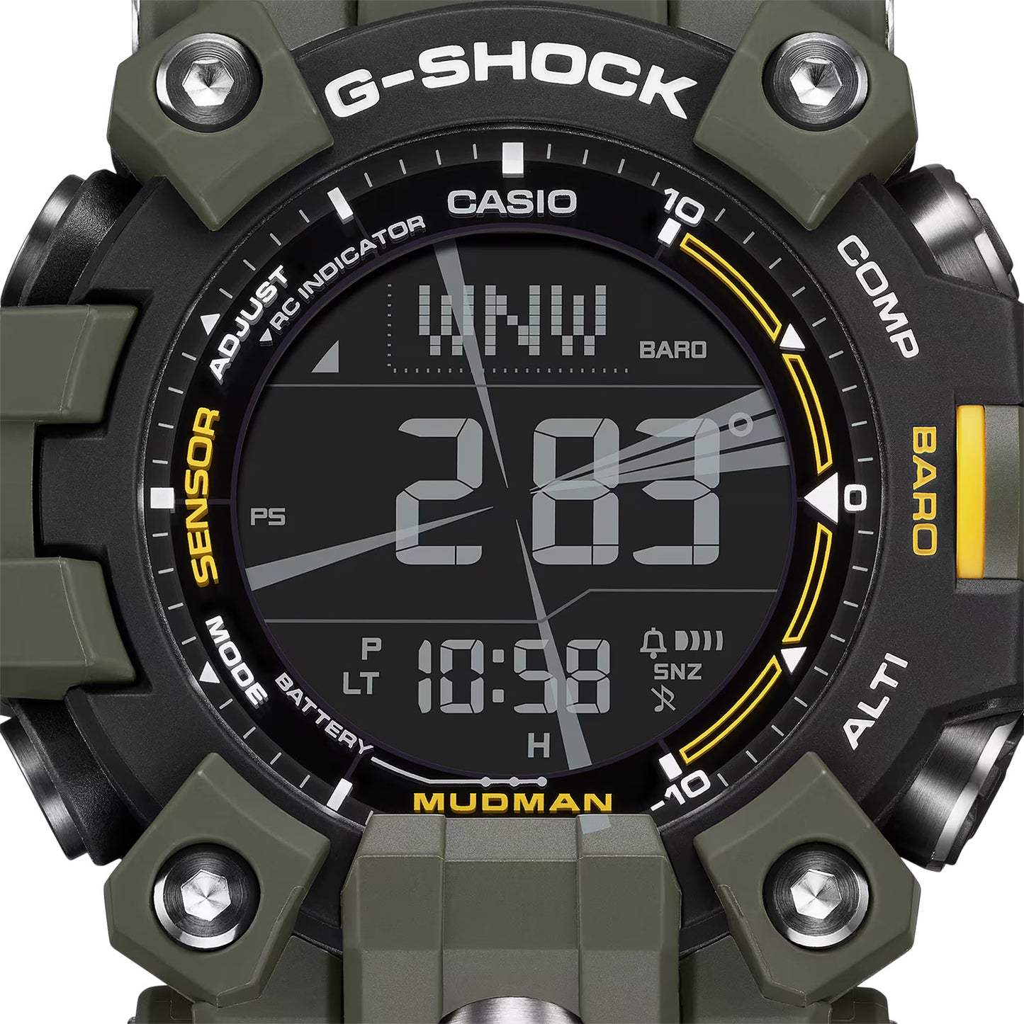 GSHOCK GX56BB-1CR MUDMAN DIGITAL GREEN