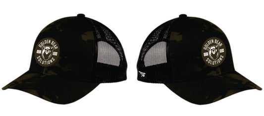 MULTICAM BLACK ADJUSTABLE TRUCKER CAP