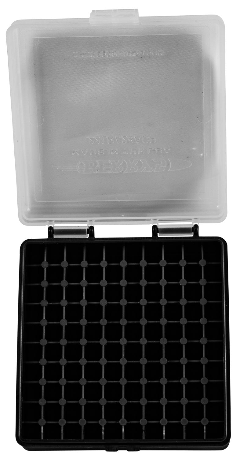 BERRYS 63600     22  AMMO BOX   22LR   100R CLR/BK