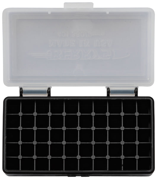 BERRYS 71933     401 AMMO BX  380/9MM  50R  CLR/BK
