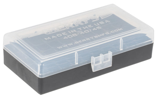 BERRYS 67425     408 AMMO BOX  40S/45A  50R CLR/BK