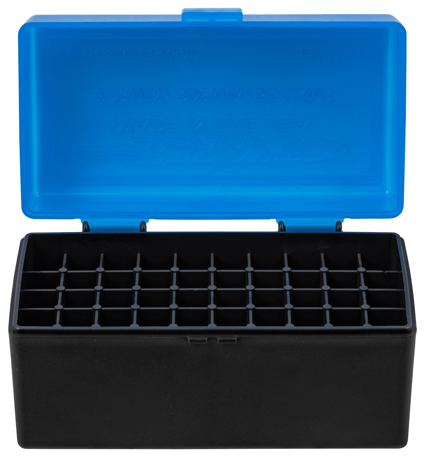 BERRYS 82467     409 AMMO BOX  243/308  50R BLU/BK