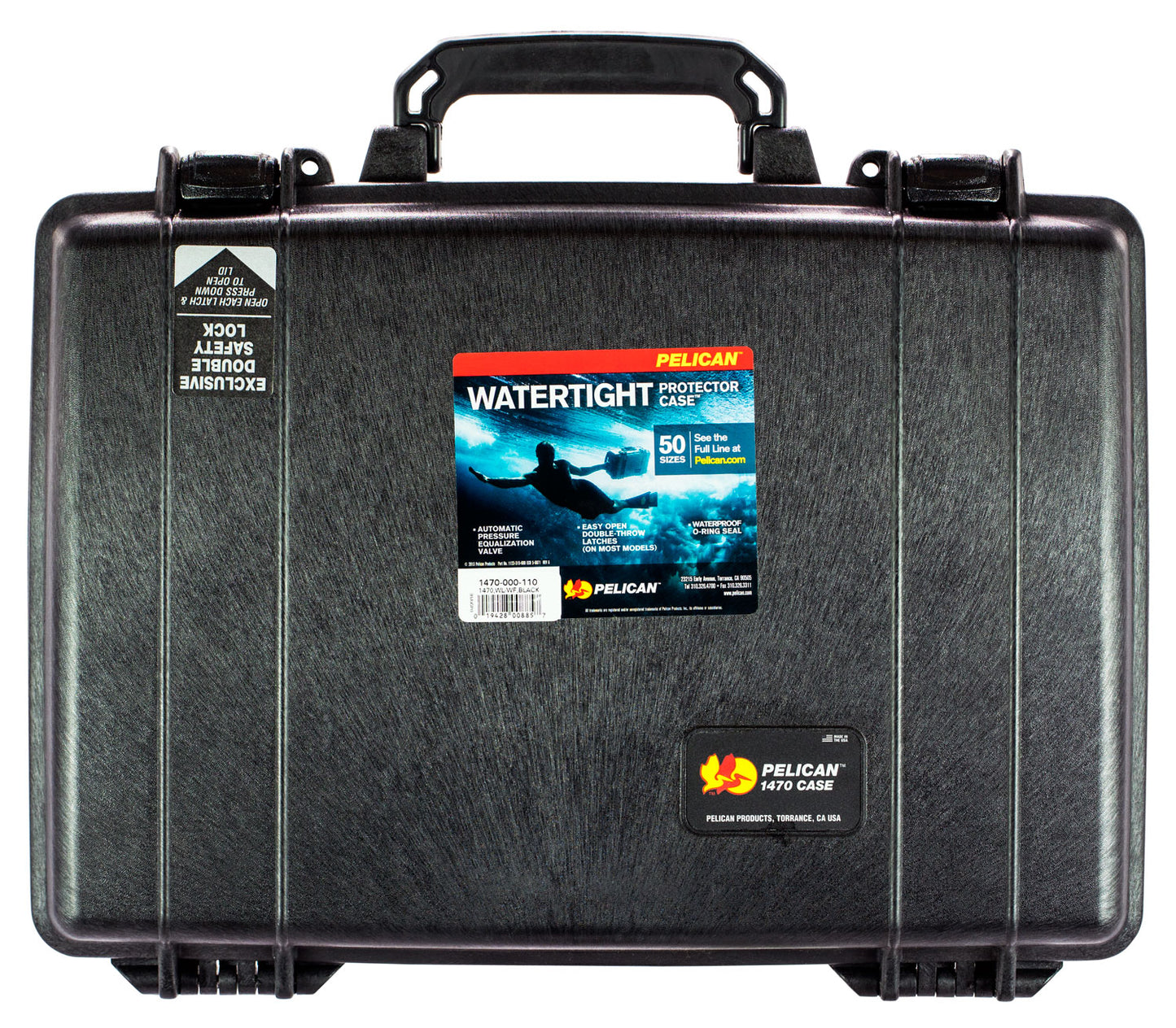 PELICAN 1470-000-110 16X13X4       BLK