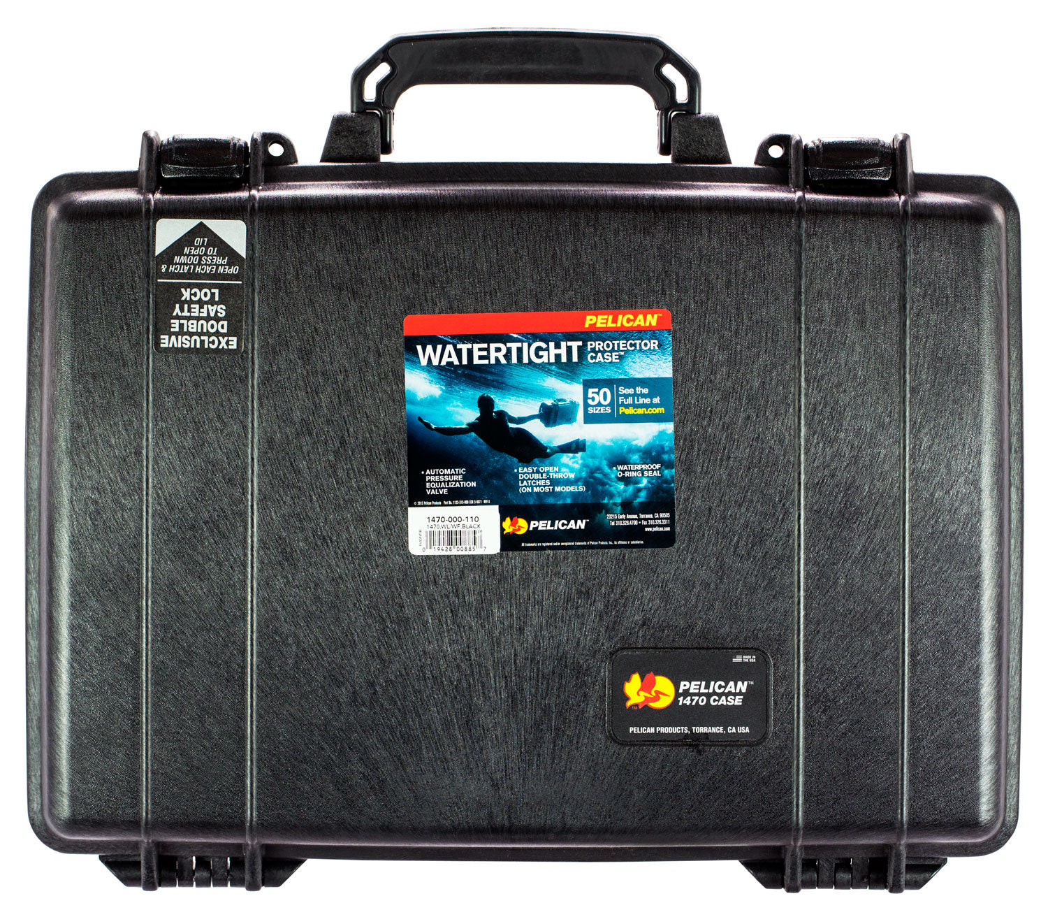 PELICAN 1470-000-110 16X13X4       BLK