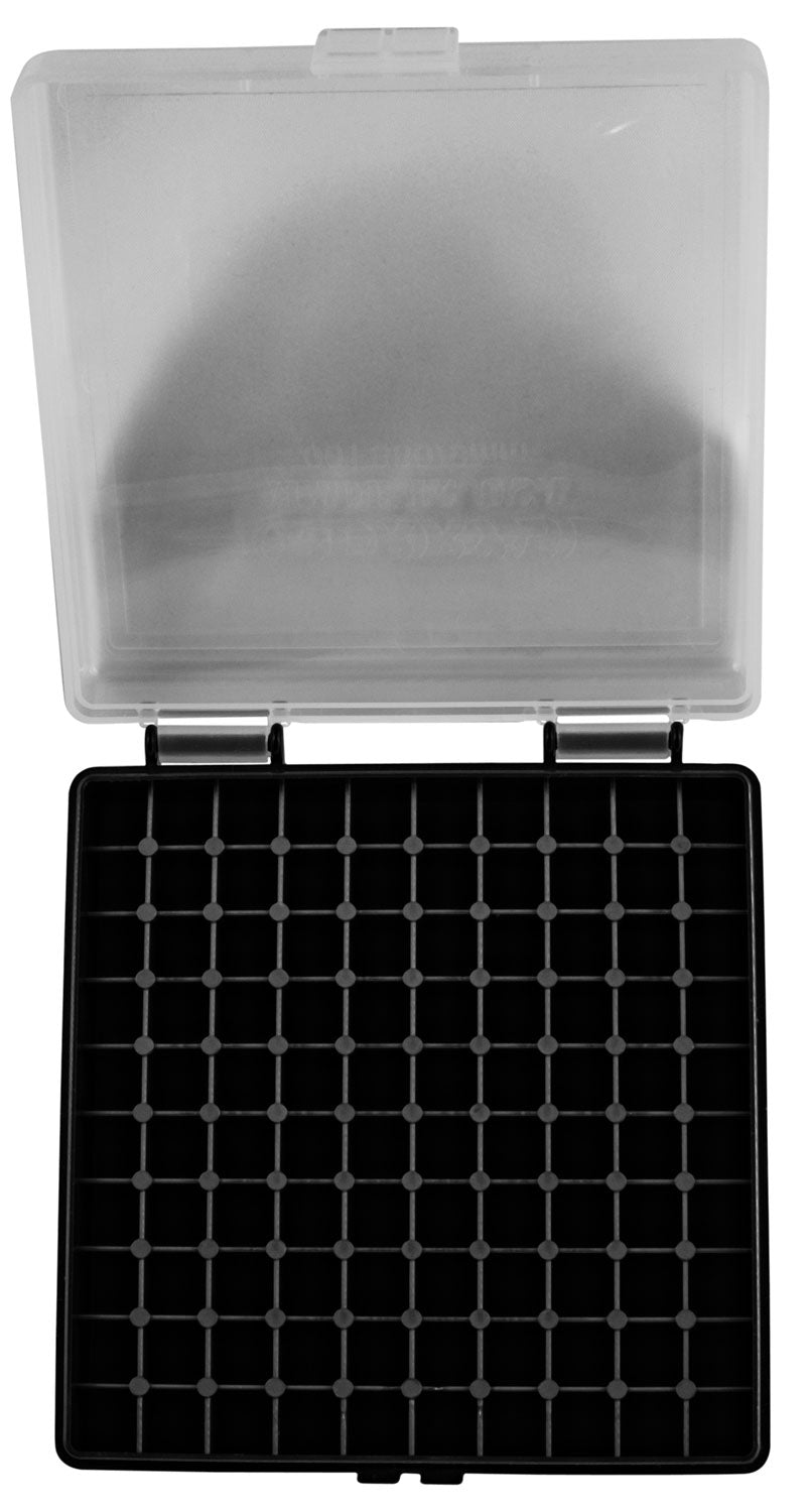BERRYS 87412     001 AMMO BOX 380/9MM  100R CLR/BK
