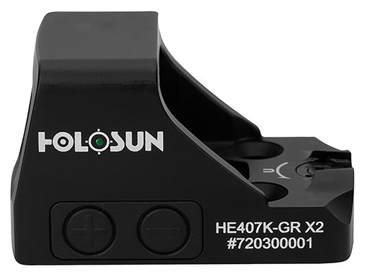 HOLOSUN HE407K-GR-X2     REFLEX SGHT 6MOA   DOT
