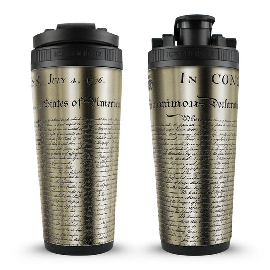 Ice Shaker Allegiance Series 26oz Shaker Bottle – Declaration of Independence