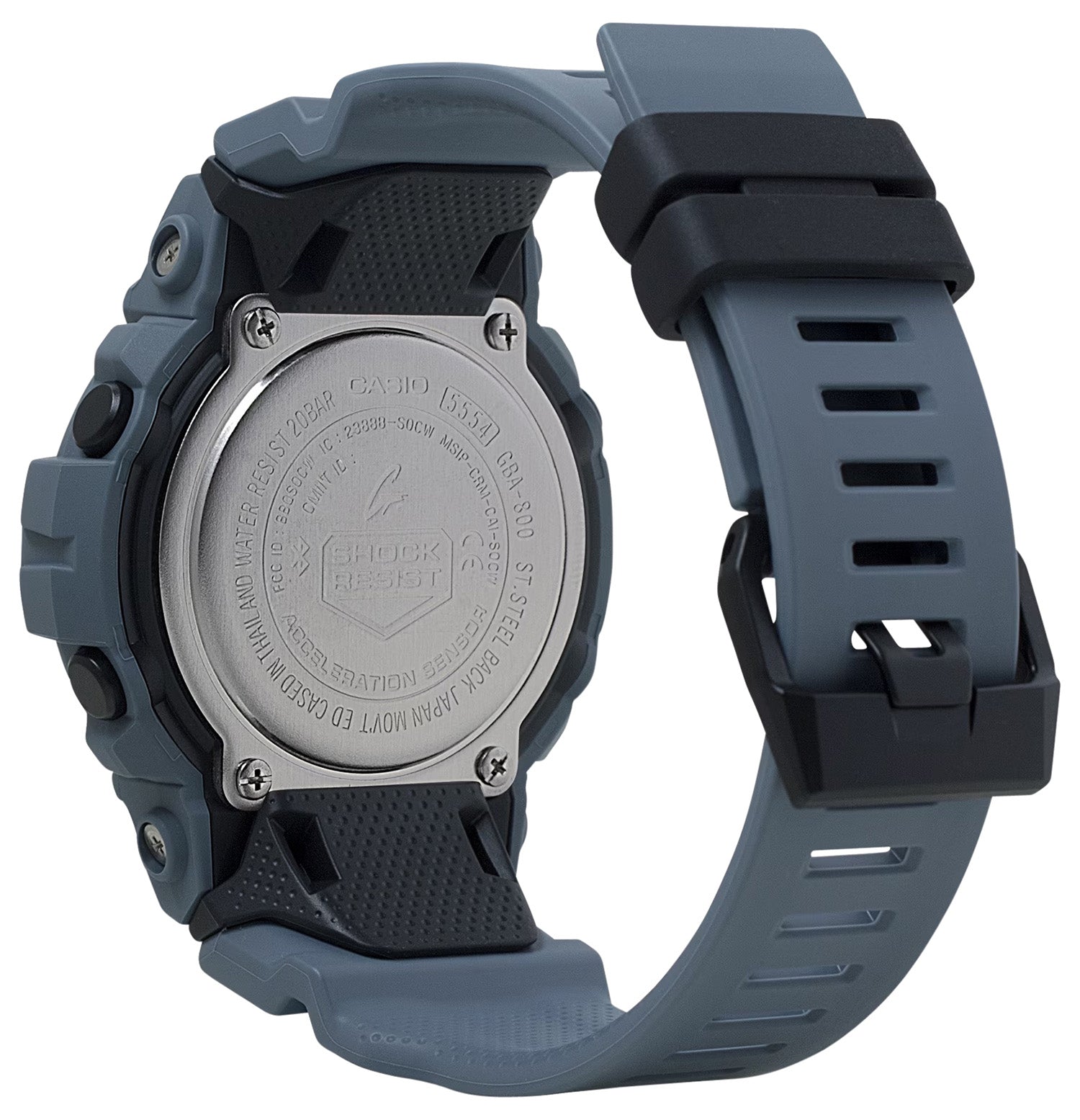GSHOCK GBA800UC2A  TACTICAL MOVE POWER TRNR BL/GRY