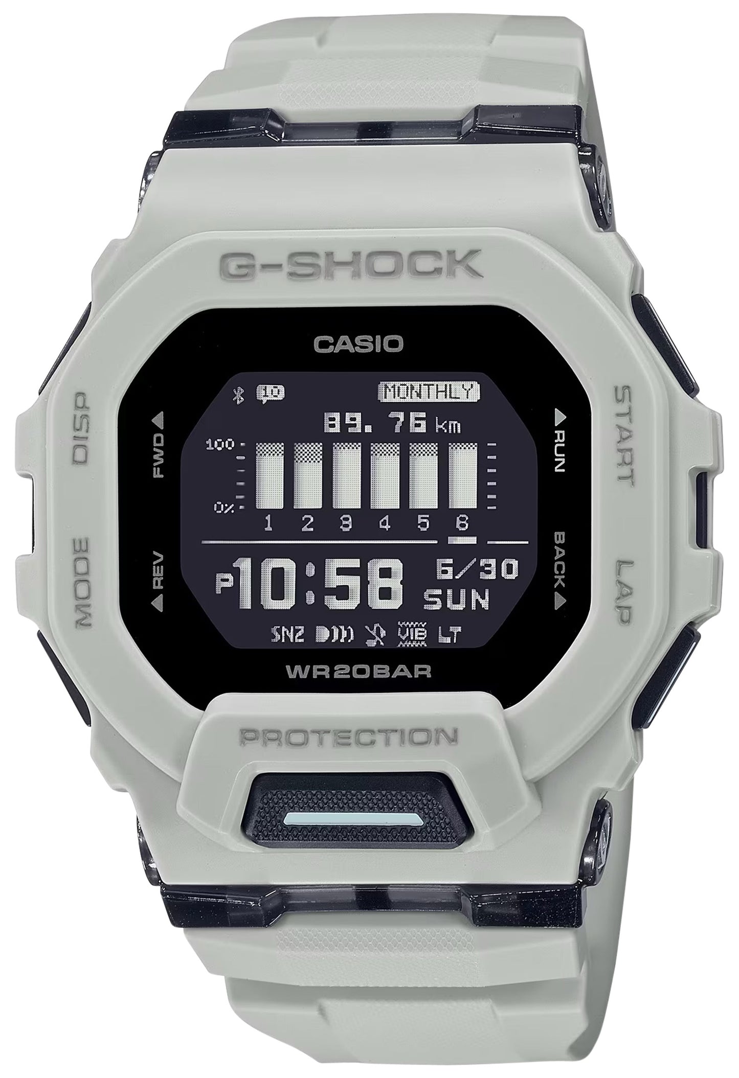 GSHOCK GBD200UU9   TACTICAL MOVE STEP TRACKER  WHT