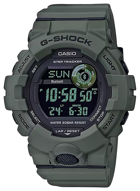 GSHOCK GBD800UC3   TACTICAL MOVE POWER TRNR    GRN