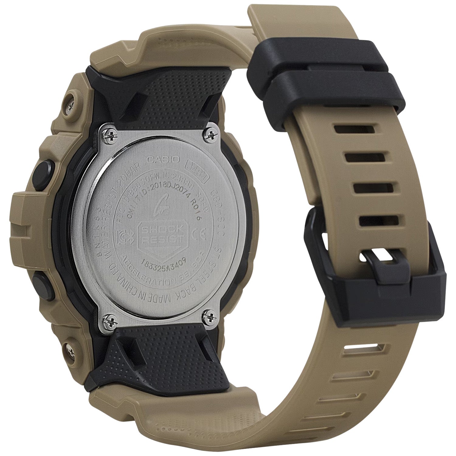 GSHOCK GBD800UC5   TACTICAL MOVE POWER TRNR    TAN
