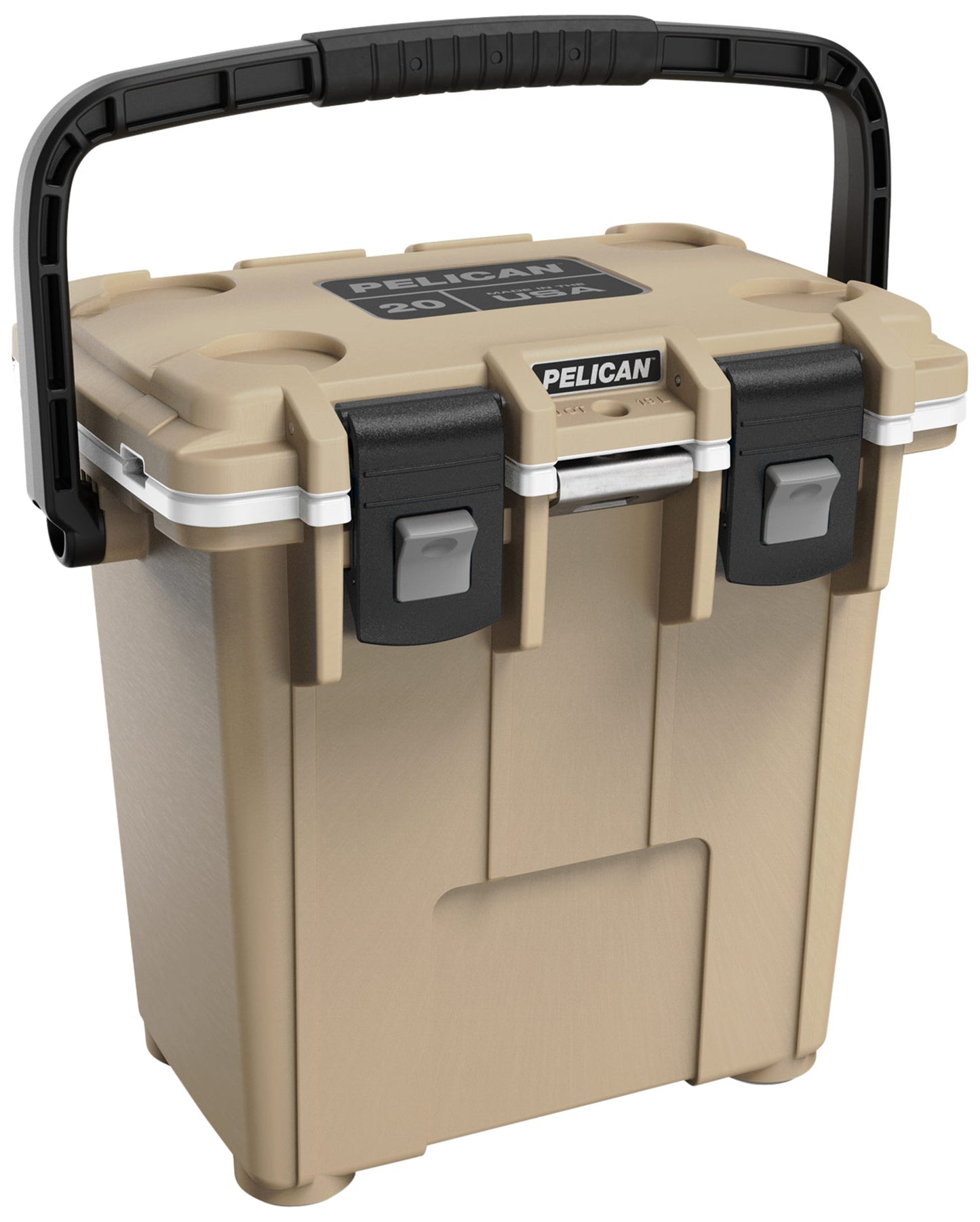 PELICAN 20Q-1-TANWHT     20QT ELITE COOLER TAN/WHT