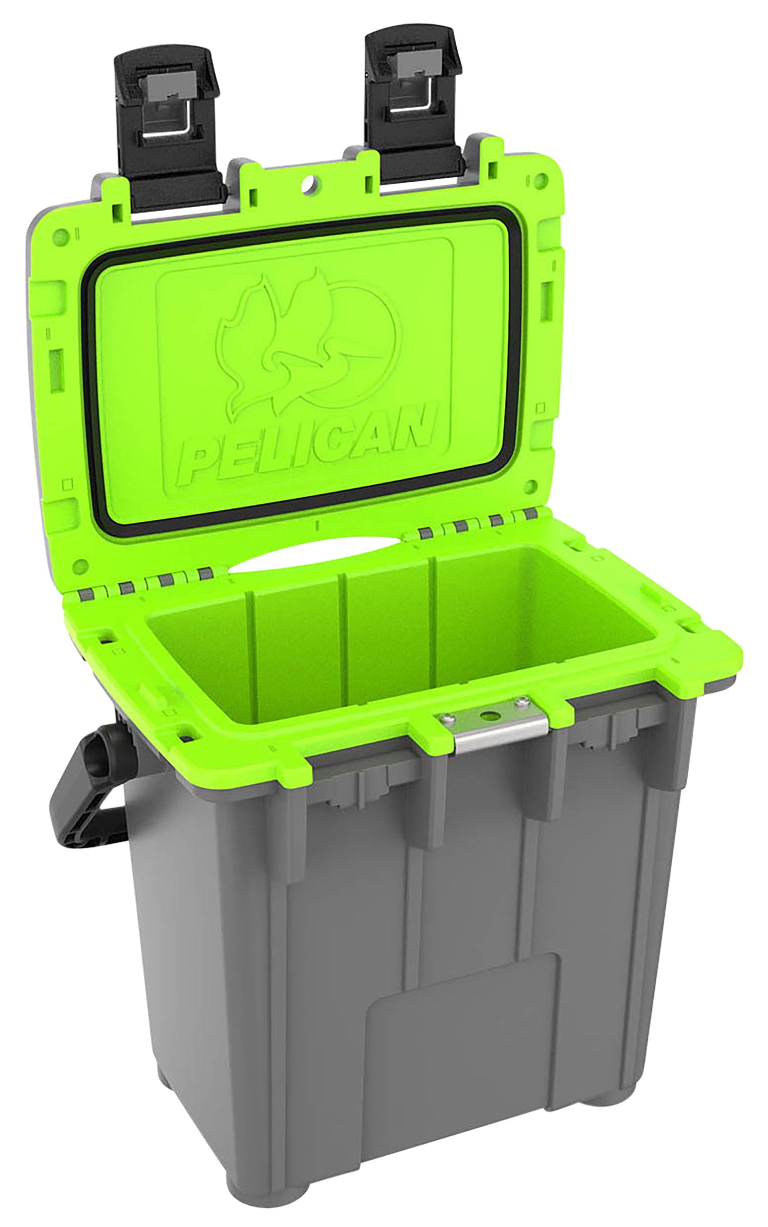PELICAN 20Q-1-DKGRYEGRN  20QT ELITE COOLER GRY/GRN