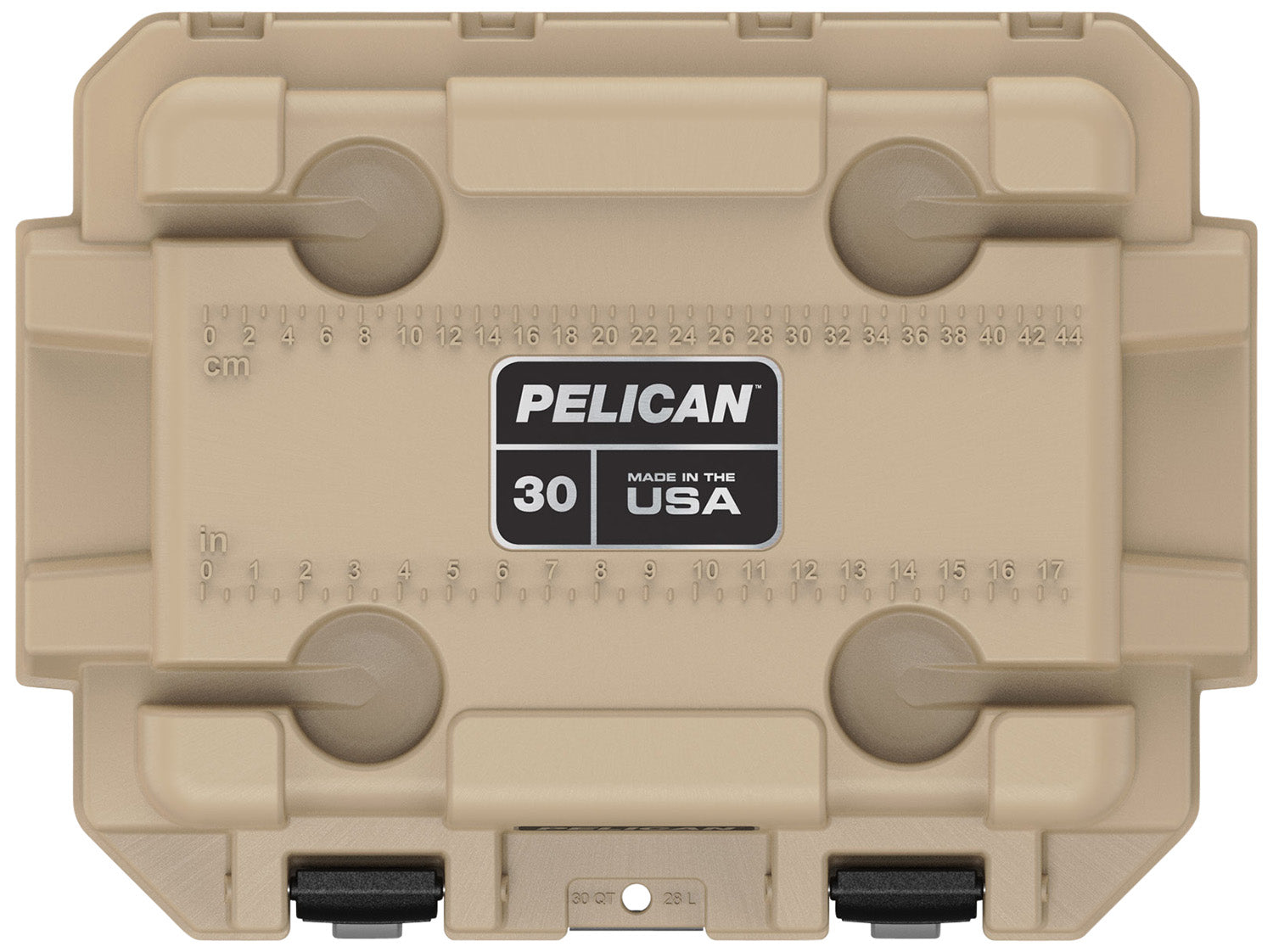 PELICAN 30Q-1-TANWHT     30QT ELITE COOLER TAN/WHT