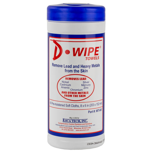 D-WIPE TOWELS 12-40 CT CANISTERS