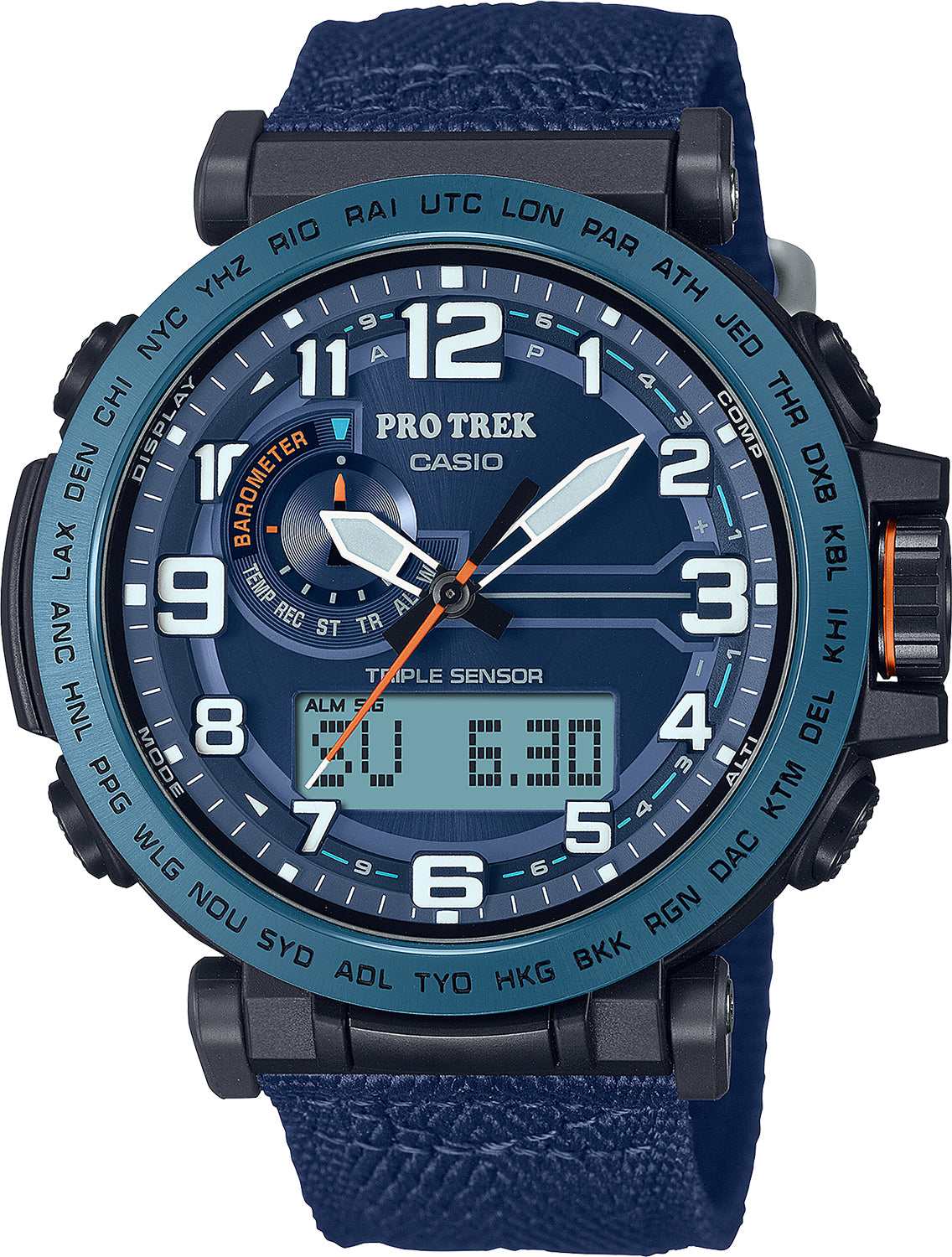 GSHOCK PRG601YB2     PRO TREK BIO BASED        BLU