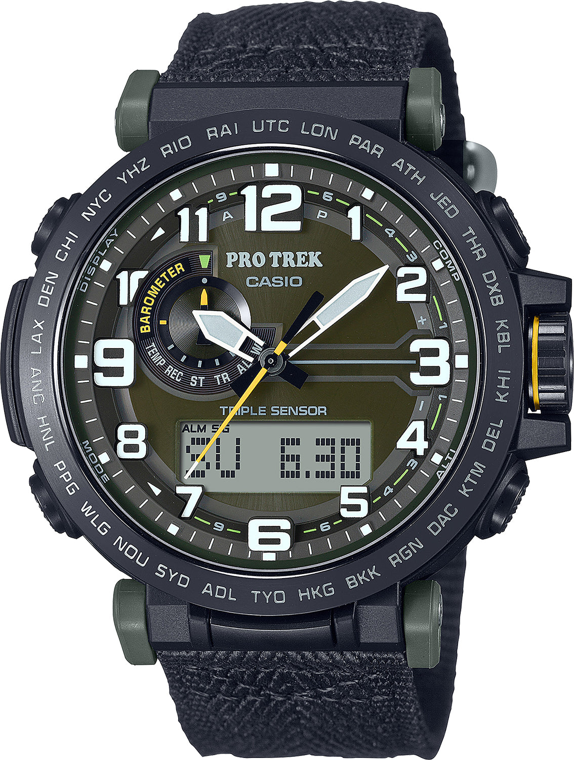 GSHOCK PRG601YB3     PRO TREK BIO BASED        BLK