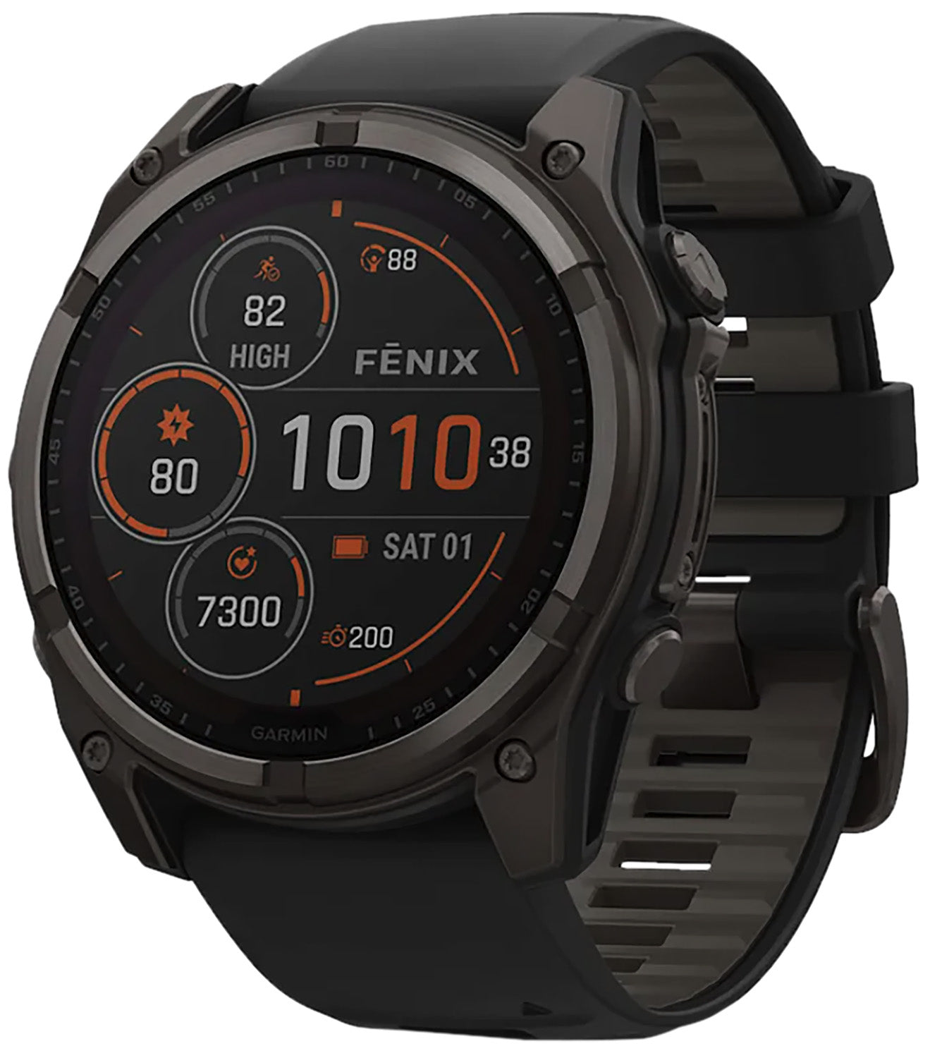 GAR 010-02907-10    FENIX8 51MM SOLAR  GRY/GRY