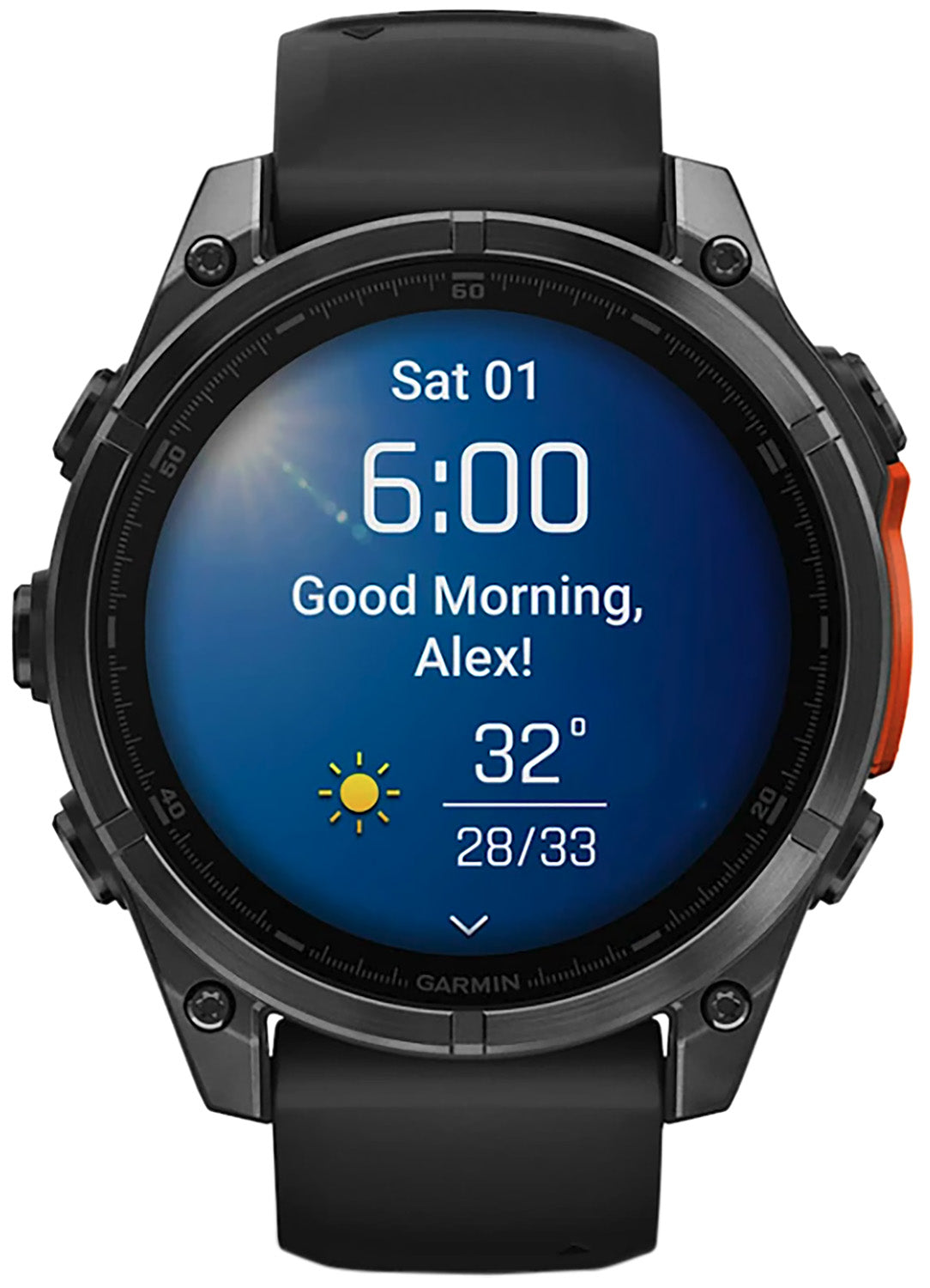 GAR 010-02904-00    FENIX8 47MM AMOLED GRY/BLK