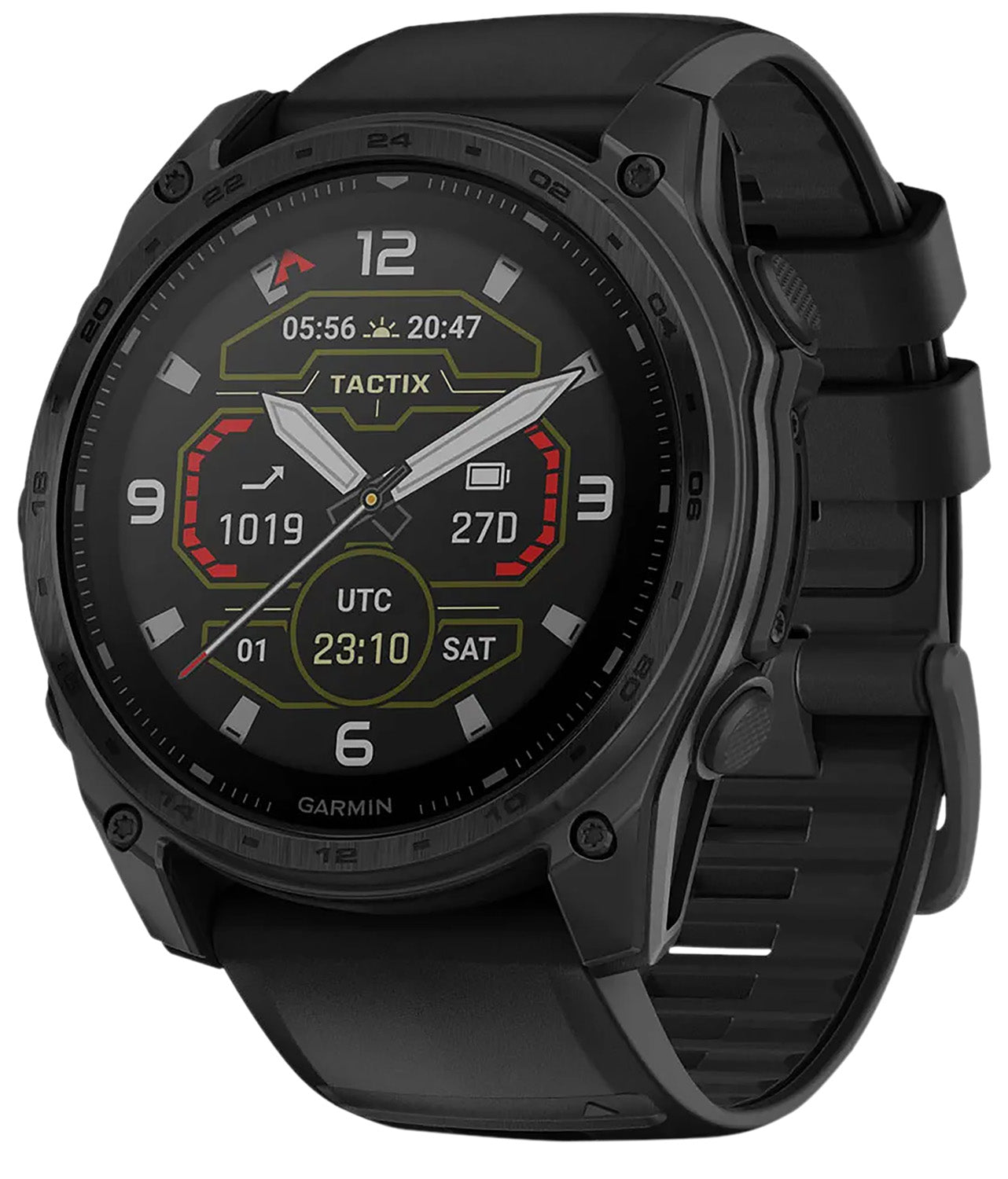 GAR 010-03407-10    TACTIX 8 51MM SOLAR  SAPPHIRE