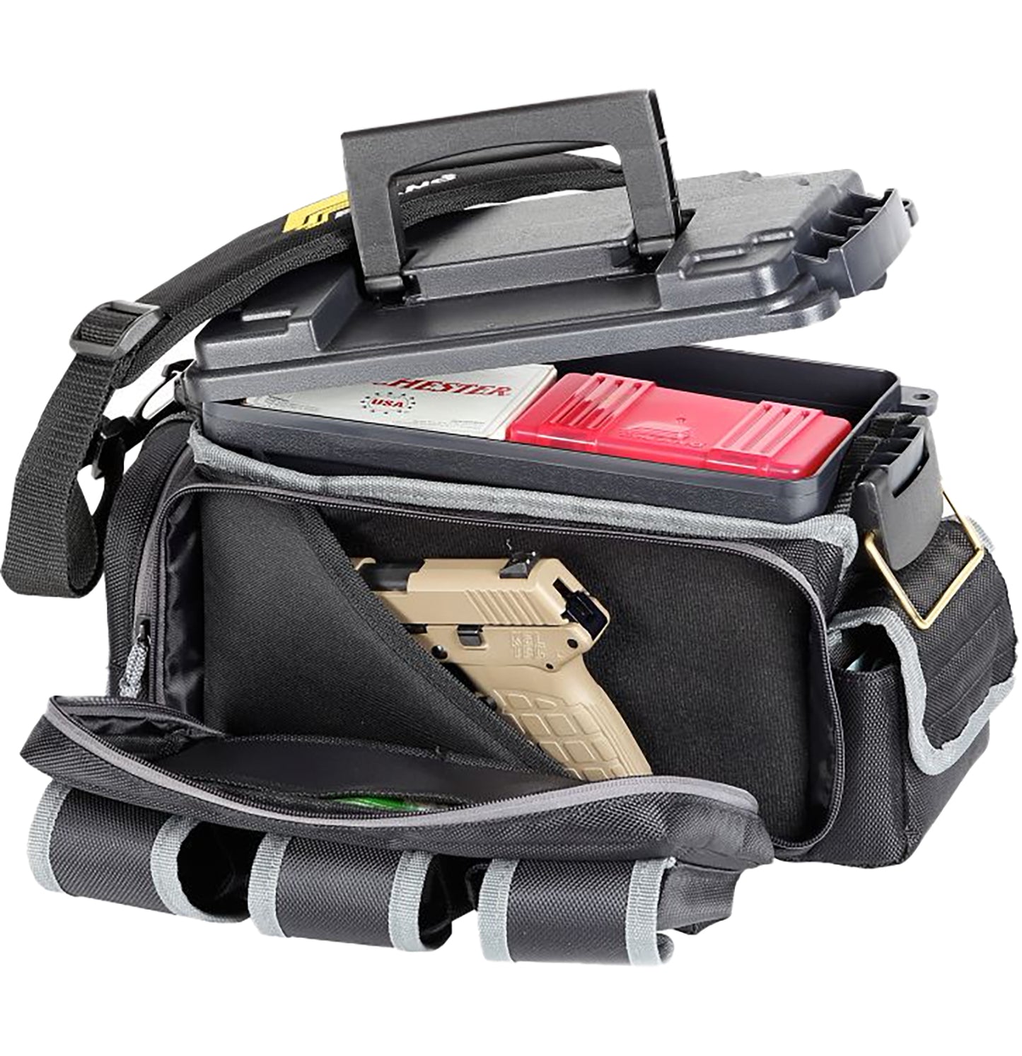 PLANO 1312500   X2 RANGE BAG BLK/GRY 13.5IN