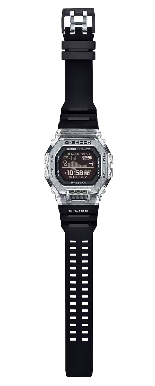 GSHOCK GBX-100S-1CR DIGITAL G-GLIDE BLK