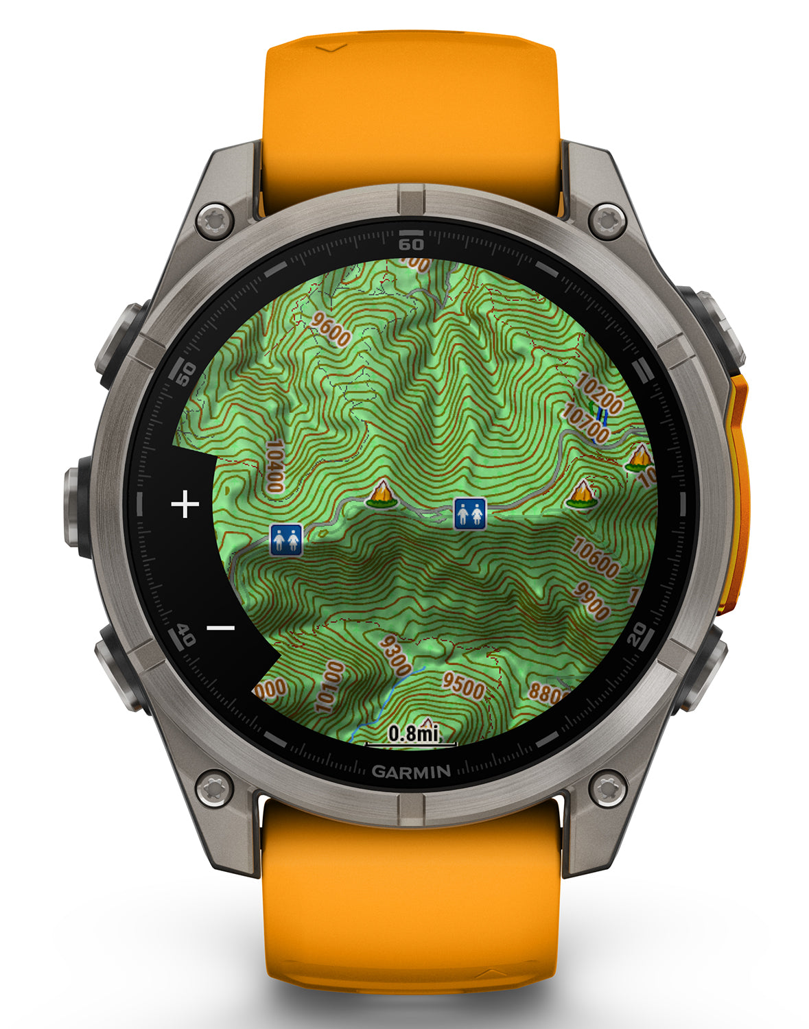 GAR 010-02904-10    FENIX8 47MM AMOLED ORNG/TTNM