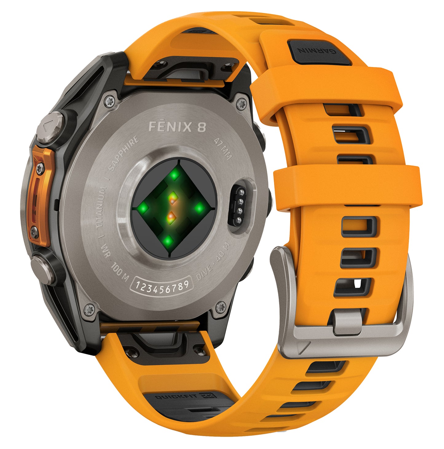 GAR 010-02904-10    FENIX8 47MM AMOLED ORNG/TTNM