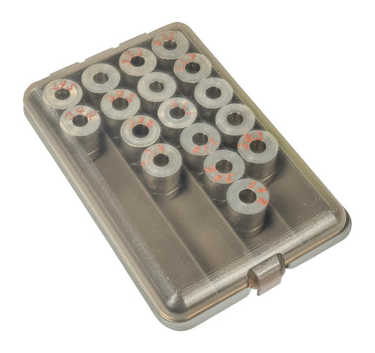 MTM PSBB     POWDER &amp; SHOT BUSHING BOX  CLEAR