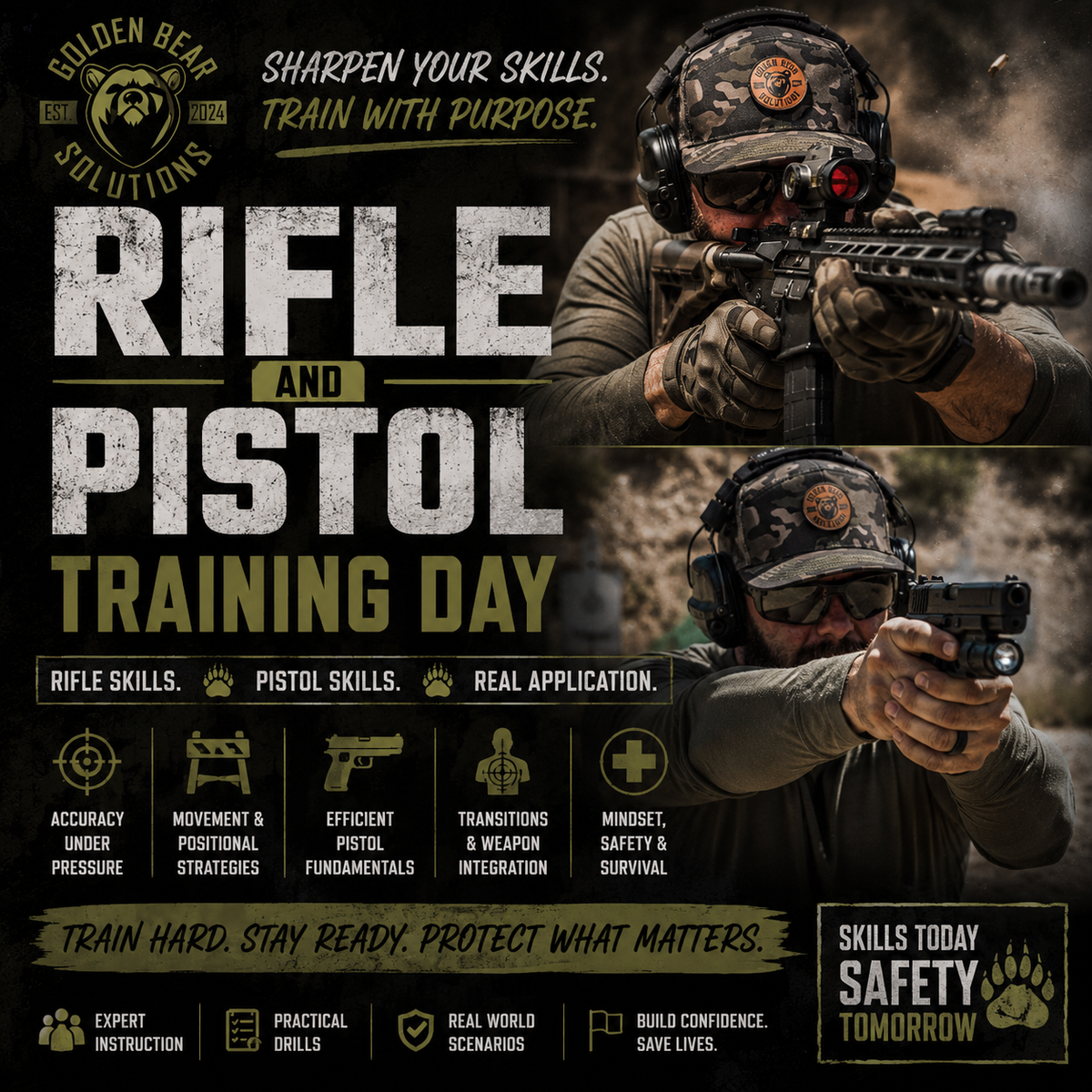 PISTOL AND RIFLE TRAINING DAY